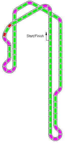 graphic of our original track